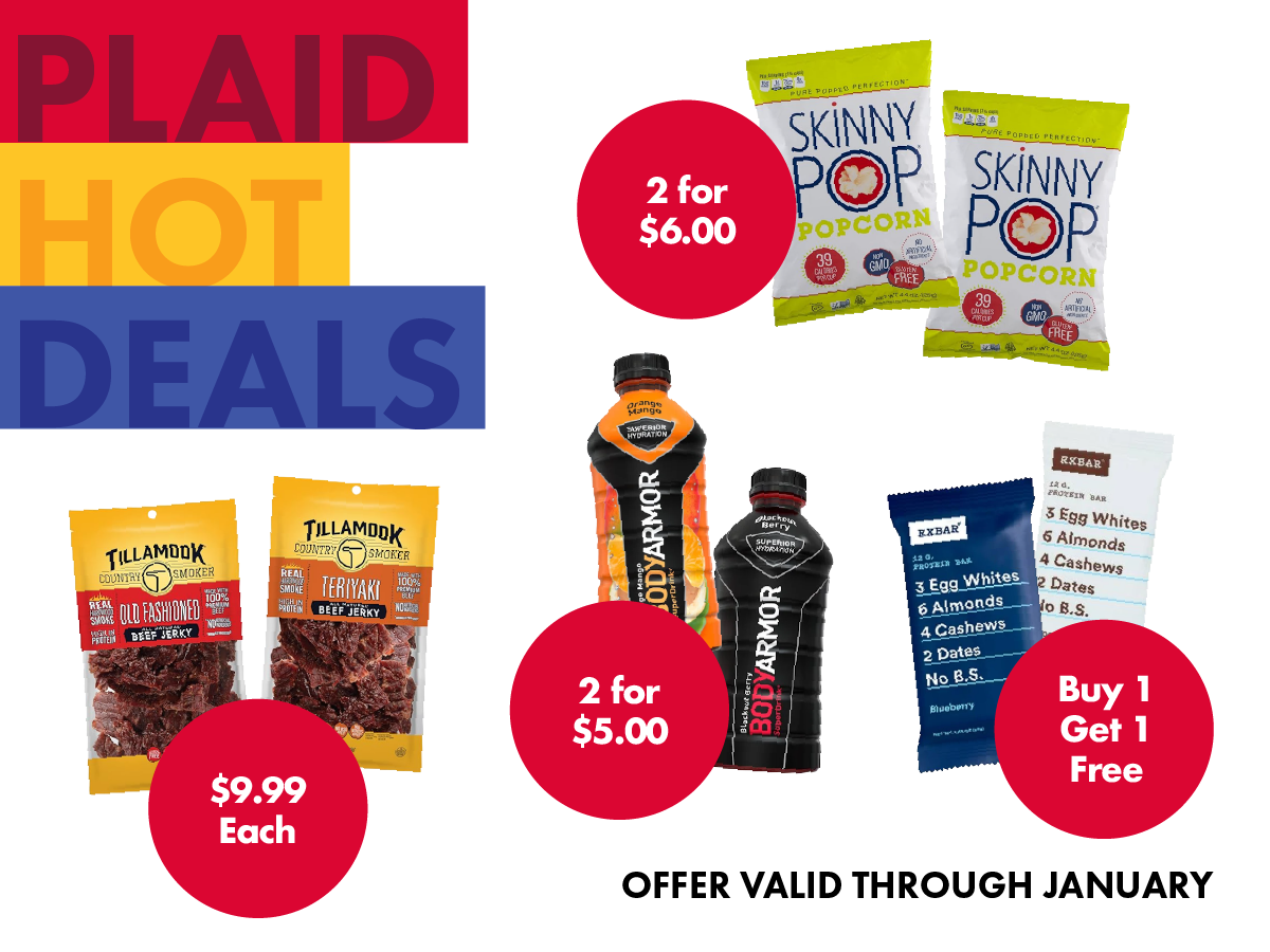 January Plaid Hot Deals Plaid Pantry